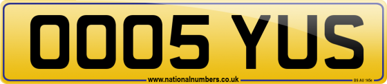 OO05 YUS