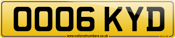 OO06 KYD
