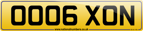 OO06 XON
