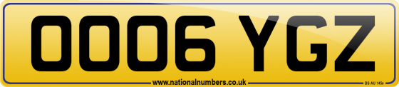 OO06 YGZ