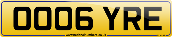 OO06 YRE