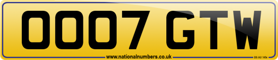 OO07 GTW