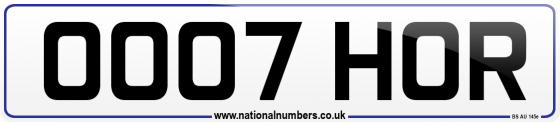 OO07 HOR
