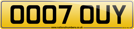 OO07 OUY