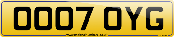 OO07 OYG