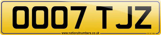 OO07 TJZ
