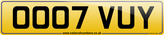 OO07 VUY