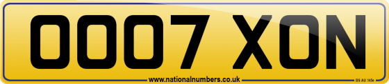 OO07 XON