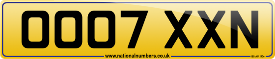 OO07 XXN