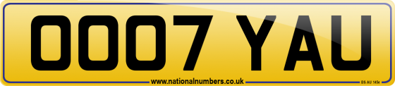 OO07 YAU