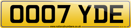 OO07 YDE