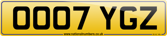 OO07 YGZ