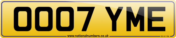 OO07 YME