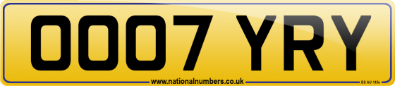 OO07 YRY