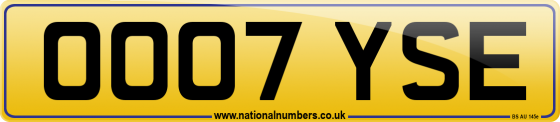 OO07 YSE