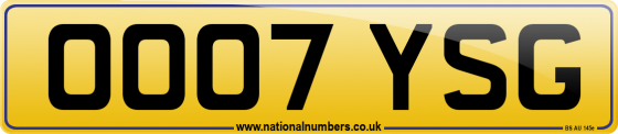 OO07 YSG