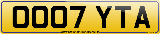 OO07 YTA