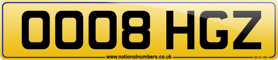 OO08 HGZ
