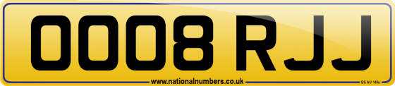 OO08 RJJ