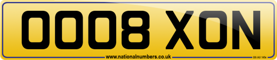 OO08 XON