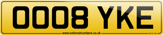 OO08 YKE