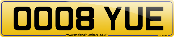 OO08 YUE