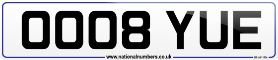 OO08 YUE