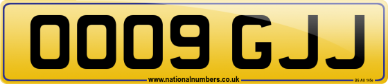 OO09 GJJ