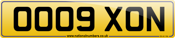 OO09 XON