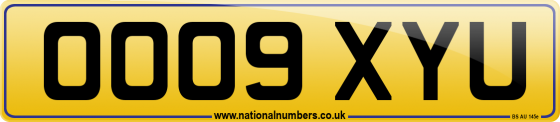 OO09 XYU