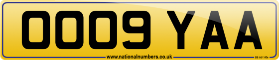 OO09 YAA