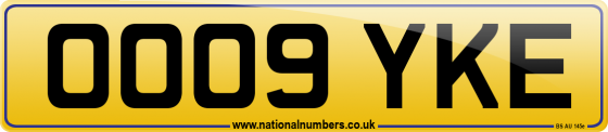 OO09 YKE