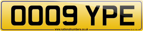 OO09 YPE