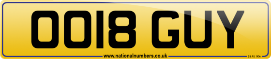 OO18 GUY