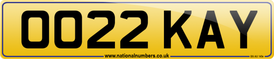 OO22 KAY