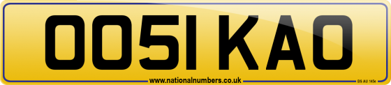 OO51 KAO