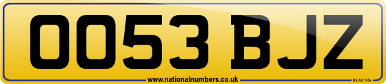 OO53 BJZ