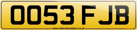 OO53 FJB