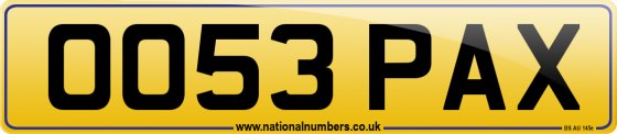 OO53 PAX