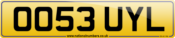 OO53 UYL