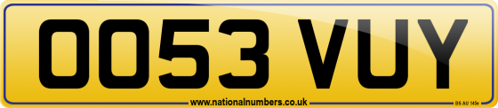 OO53 VUY