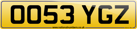 OO53 YGZ