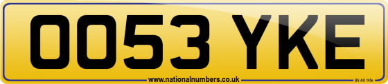 OO53 YKE