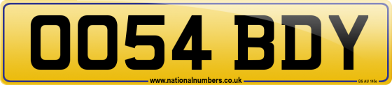 OO54 BDY