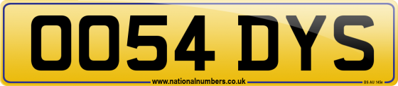 OO54 DYS