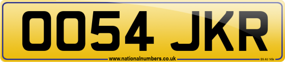 OO54 JKR