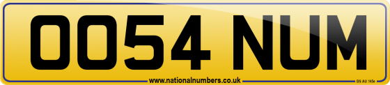 OO54 NUM