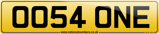 OO54 ONE