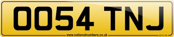OO54 TNJ