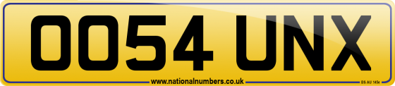 OO54 UNX